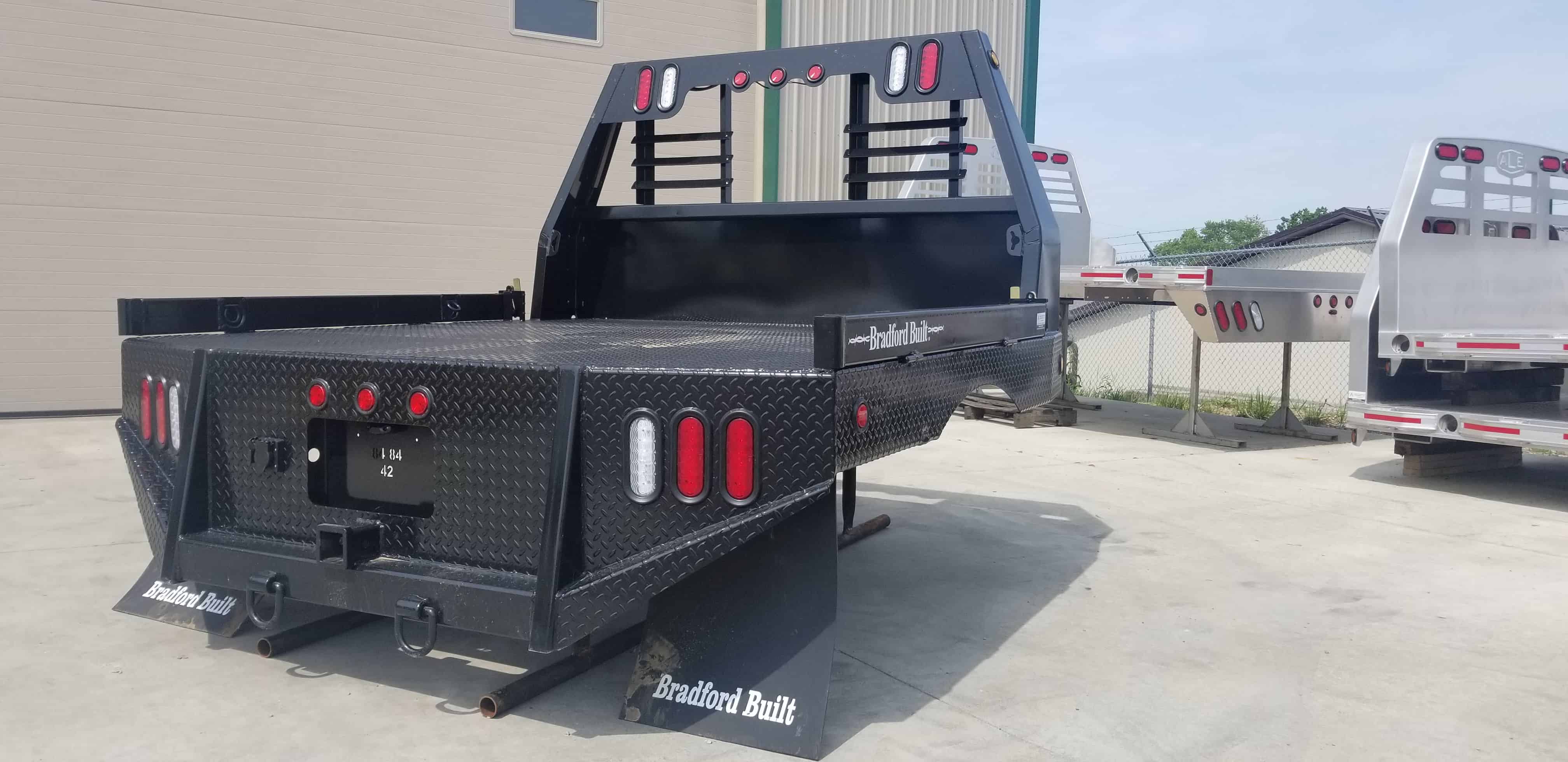 84" x 84" Bradford Built Workbed STEEL. | ALE Truck Beds