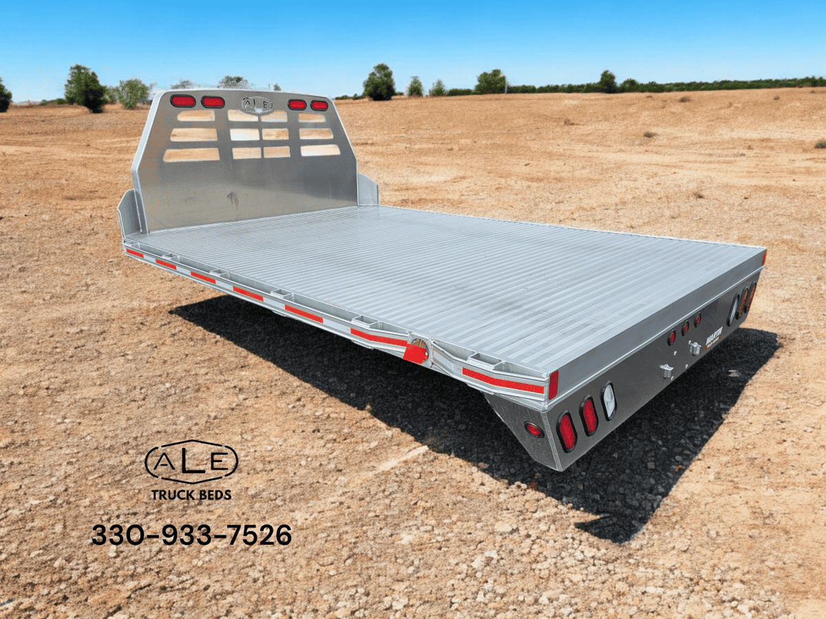 98" x 136" MX Model Dual Rear Wheel 84" Chassis Aluminum Flatbed