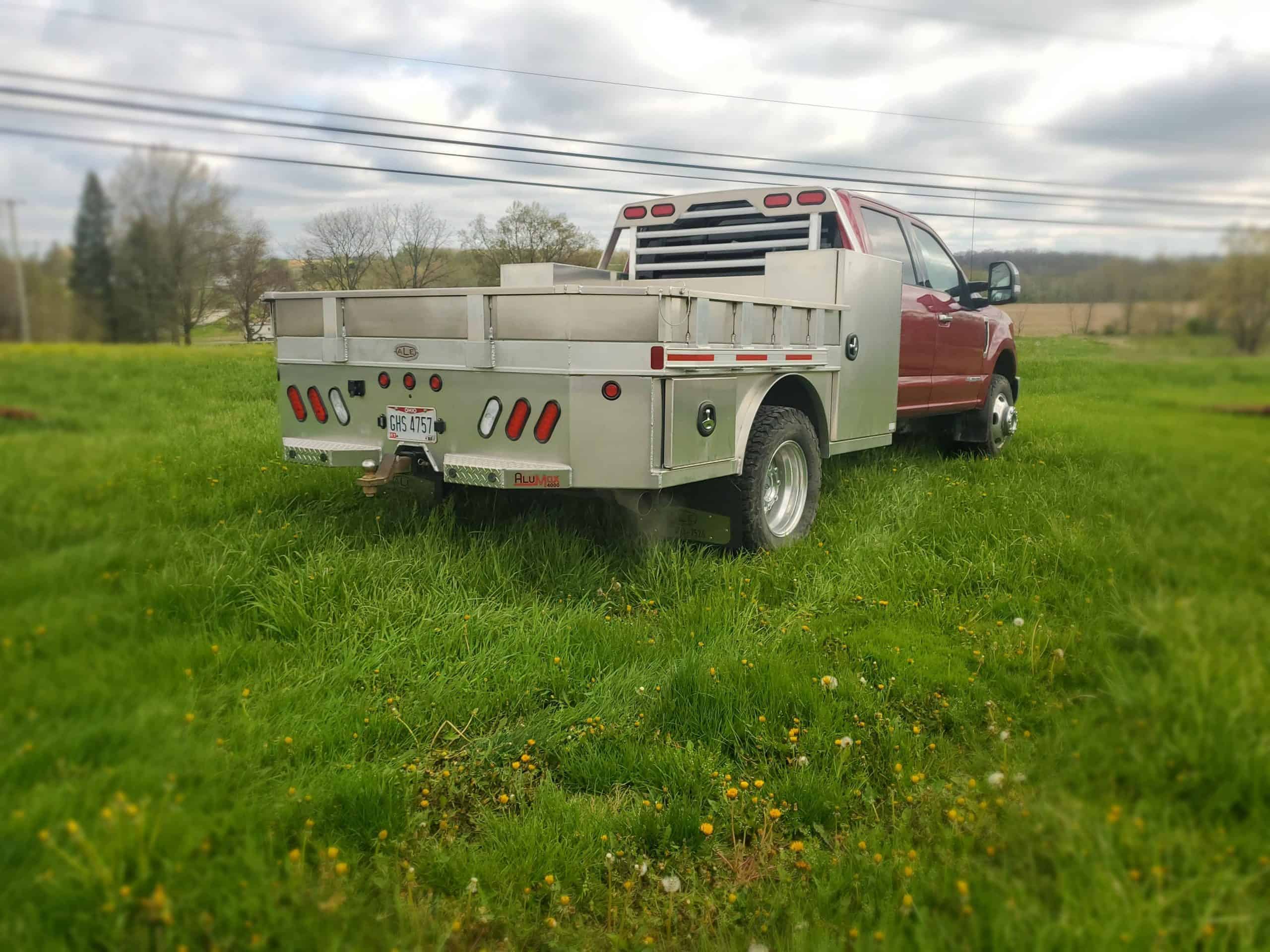 Vertical box Skirted Flatbed