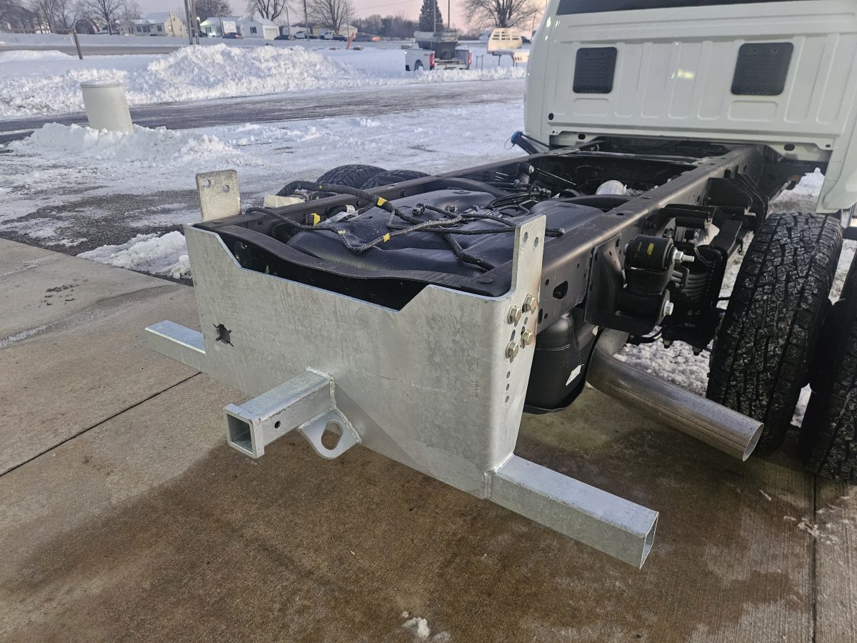 HEAVY DUTY REAR BUMPER HITCH PLATE