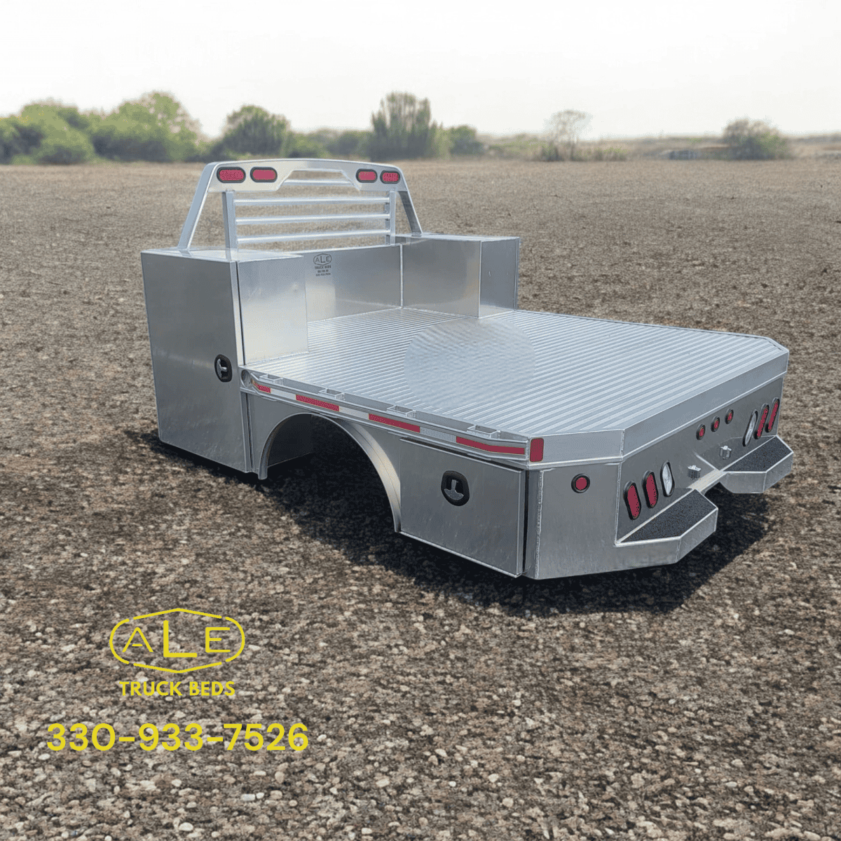 98" X 104" SBV Dual Rear Wheel Aluminum Flatbed