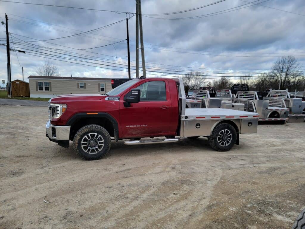 84" X 104" SB Skirted Flatbed Martin - ALE Truck Beds