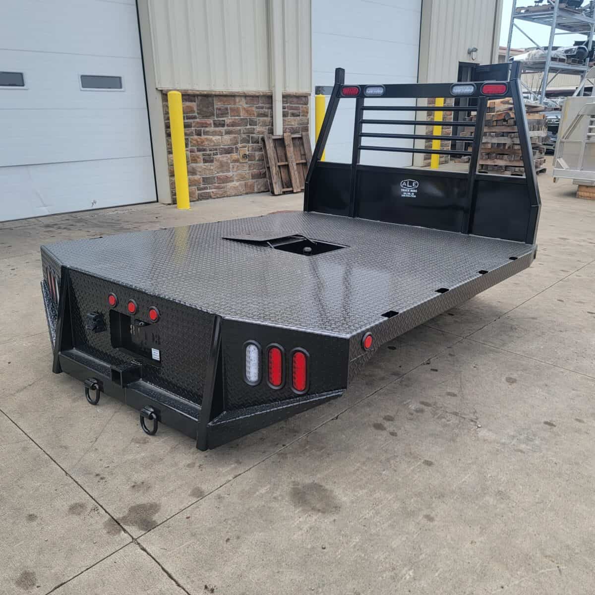 Bradford Built Mustang Steel Flatbed - ALE Truck Beds