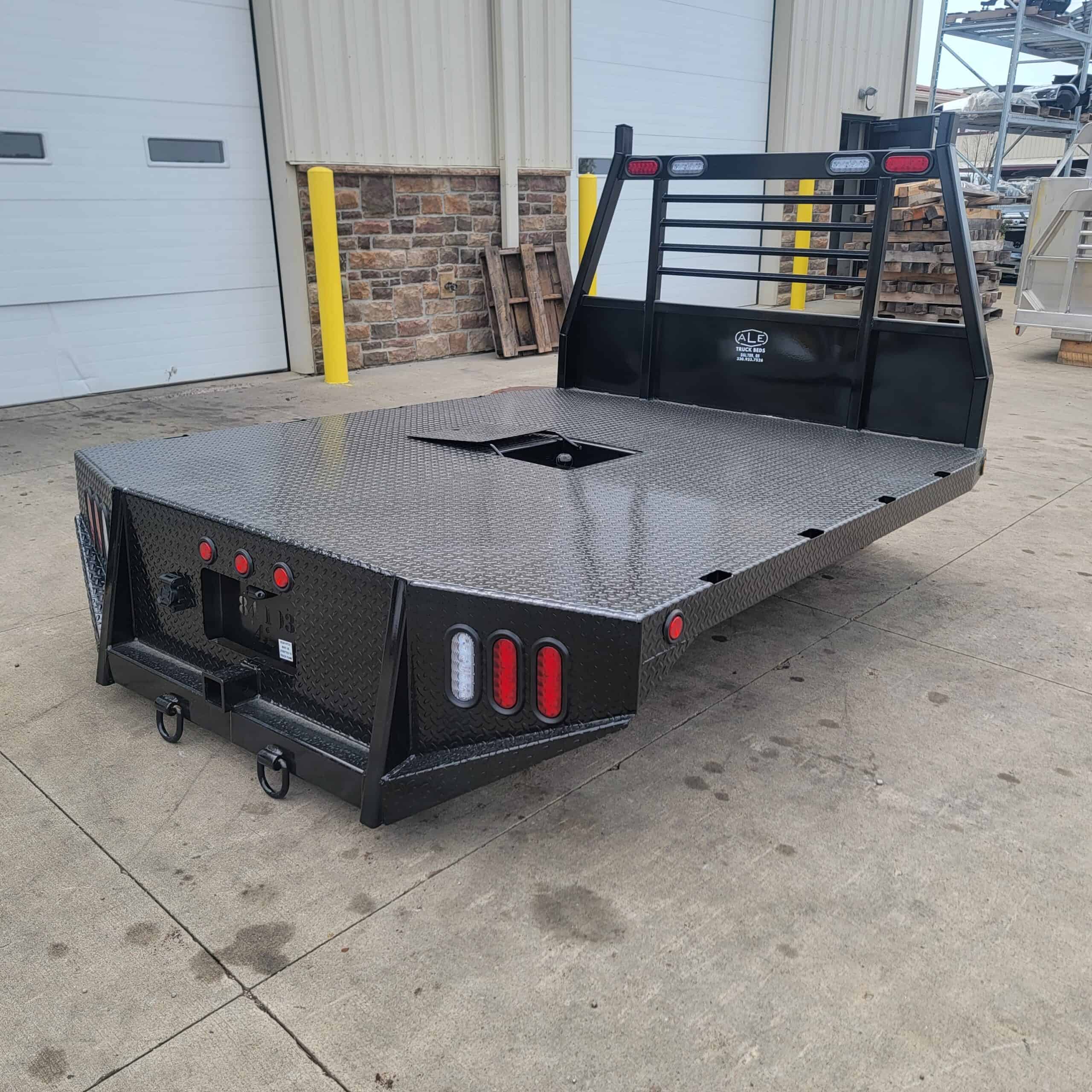 Bradford Built Mustang Steel Flatbed - ALE Truck Beds