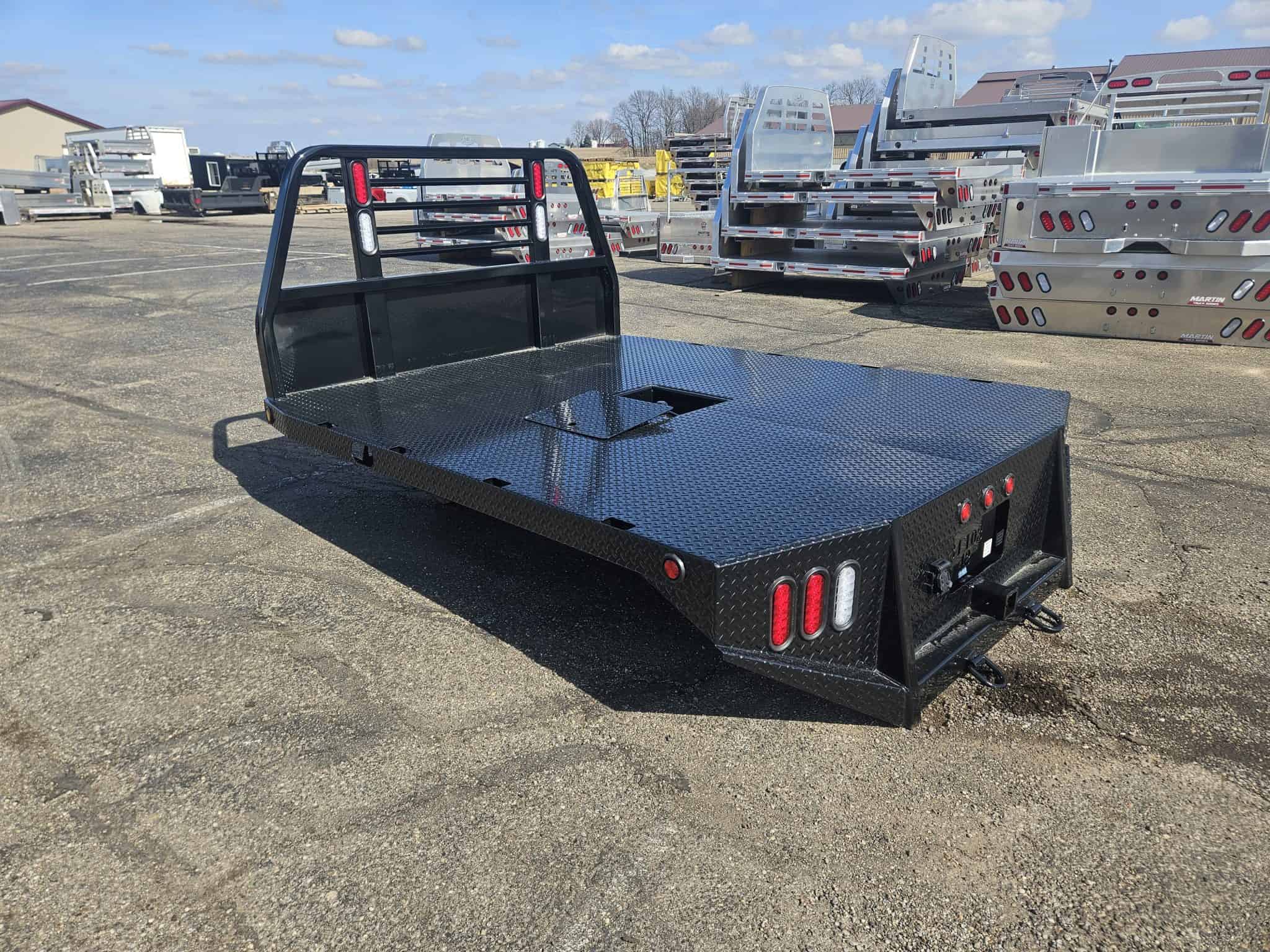 Bradford Built Mustang Steel Flatbed - ALE Truck Beds