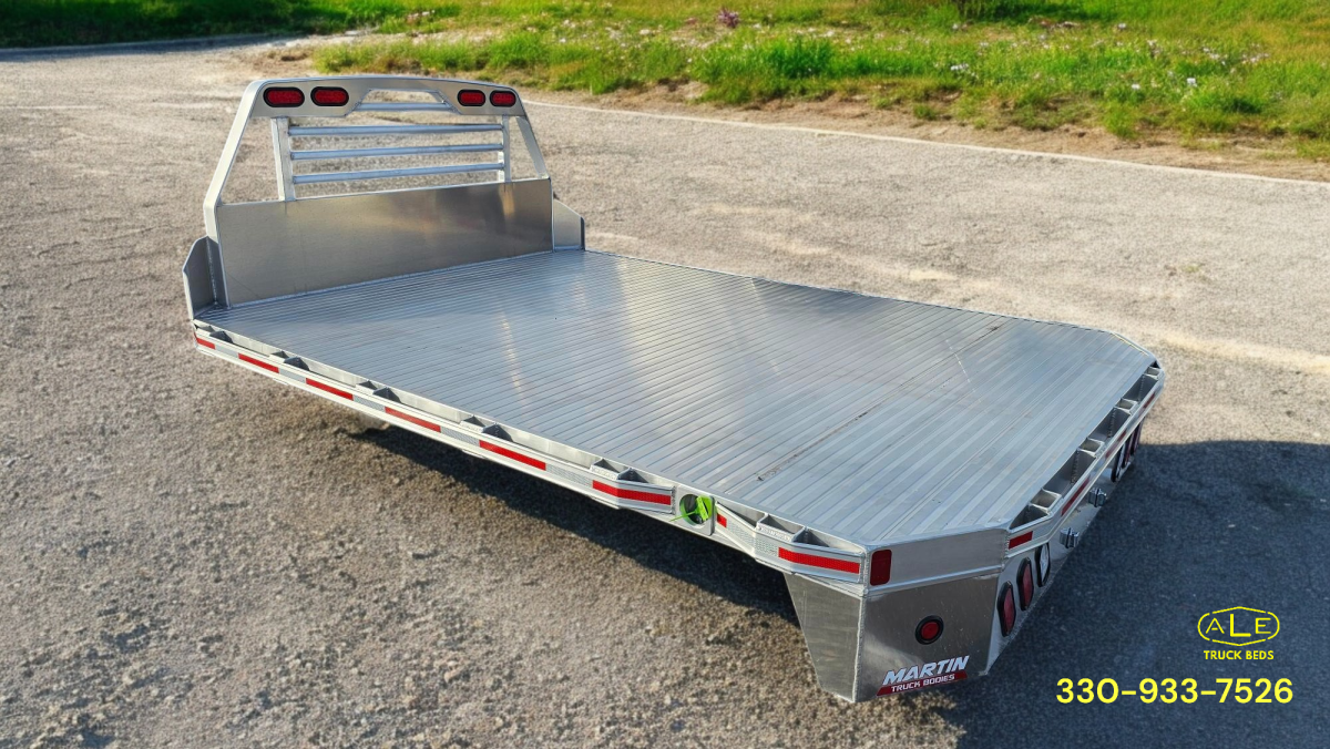 98" x 136" DX Model Dual Rear Wheel 84" Chassis Aluminum Flatbed