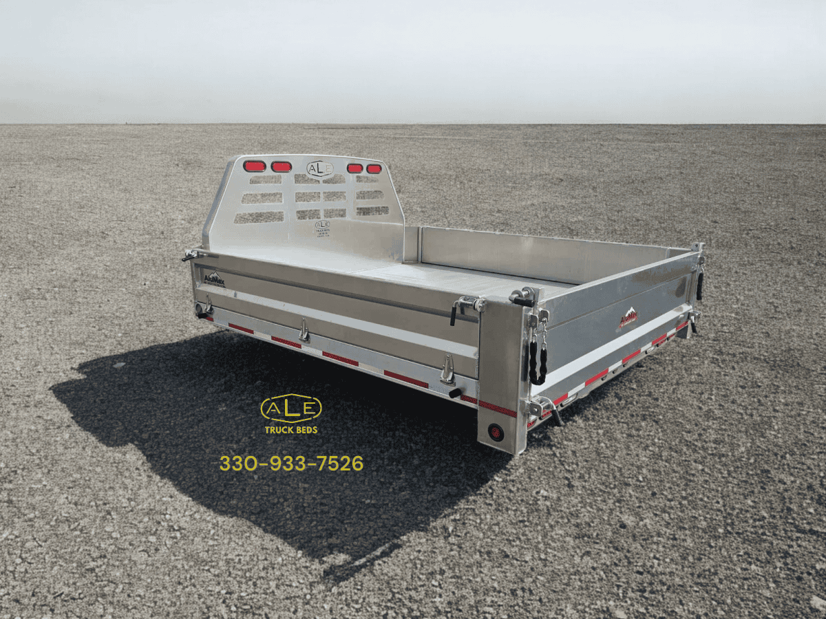 94" x 104" MP Landscape Dual Rear Wheel Aluminum Flatbed ( Older Model)