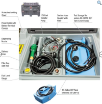 John Dow AFT106 Auxiliary Diesel Fuel , DEF Tank Combo  106-Gallon FUEL 10 GALLON DEF