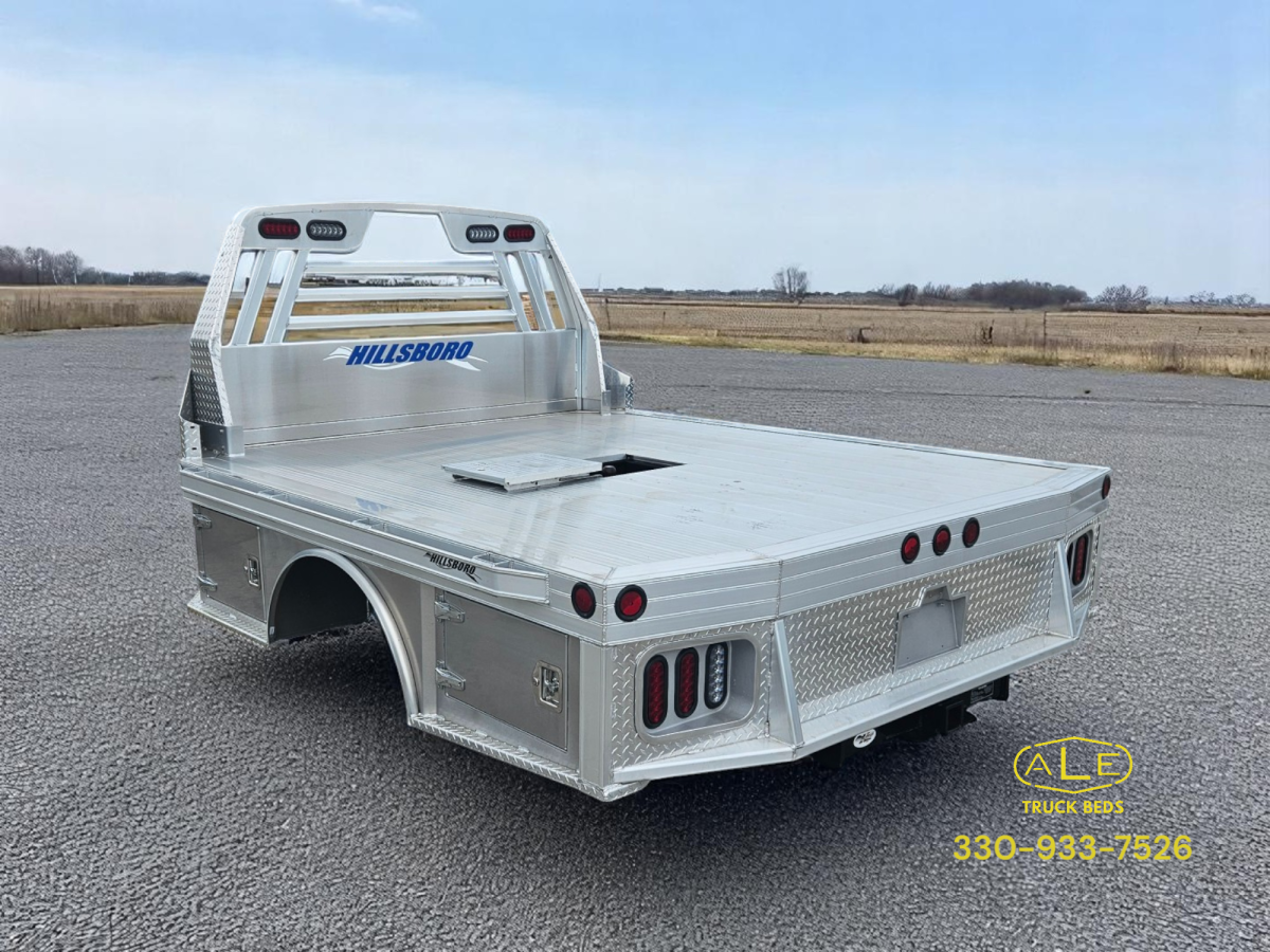 96" x 112" Hillsboro 3500 Series, Aluminum Skirted, Dual Rear Wheel, Fits 60" Chassis