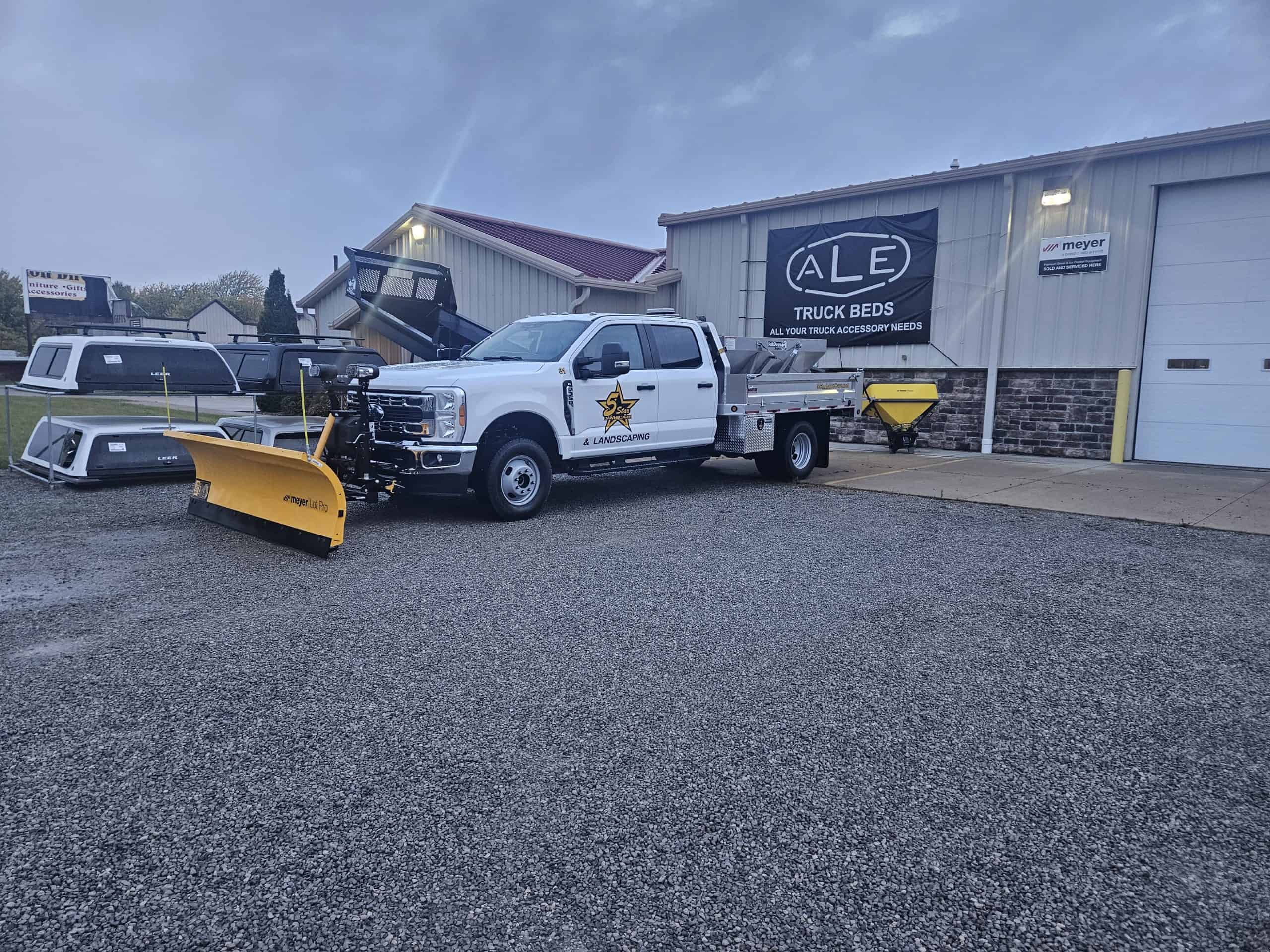 Get Your Truck Ready for Winter: Plows, Spreaders & Lights Installed in Ohio