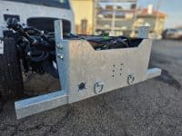 Heavy Duty Rear Bumper "Pintle" Hitch Plate