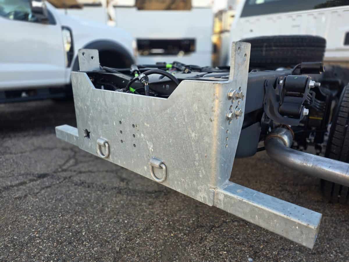 Heavy Duty Rear Bumper "Pintle" Hitch Plate - Image 2