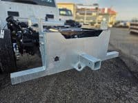Heavy Duty Rear Bumper Hitch Plate, 3 Inch Receiver Tube