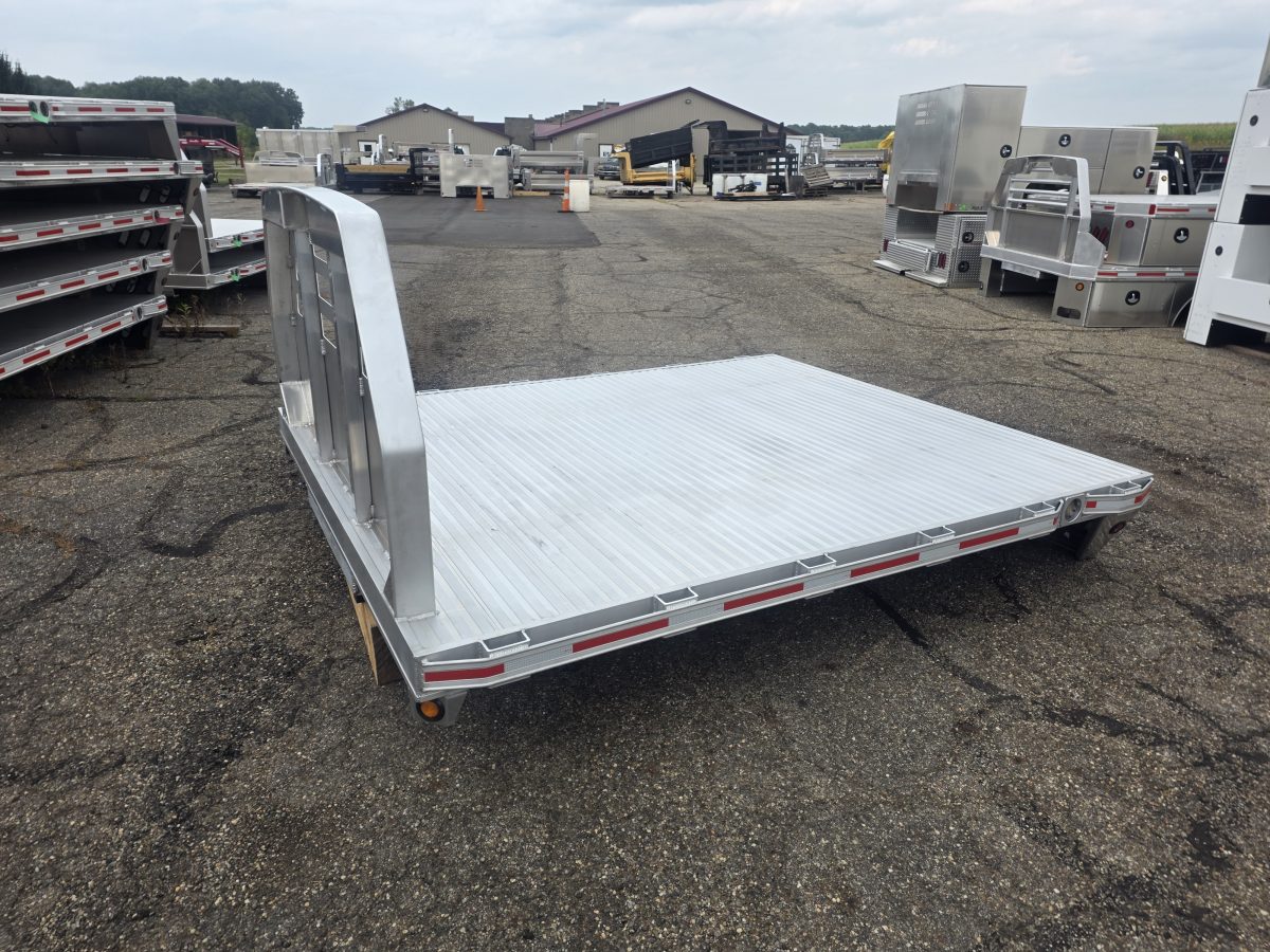 98" X 112" MX Model, Dual Rear Wheel, 60" C/A, w/ Squared Front Corners, Aluminum Flatbed - Image 6